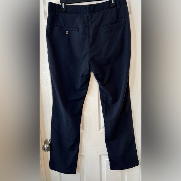 Under Armour Pants Mens 34x32 Black Golf Straight Leg Golfing Outdoors - Picture 2 of 12